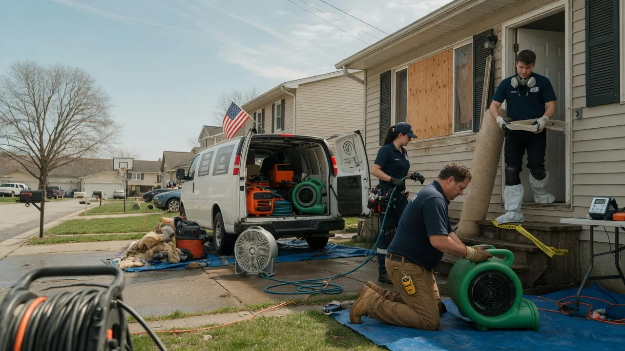 Water Damage Restoration in Hamburg, IA near me